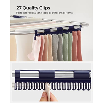 SONGMICS Clothes Drying Rack for Efficient Laundry Drying