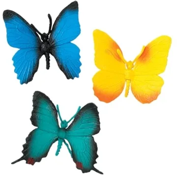 Diverse Butterfly Collection Toob - Educational Butterfly Figurines