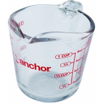 Anchor Hocking 8 oz Measuring Cup for Precise Measuring