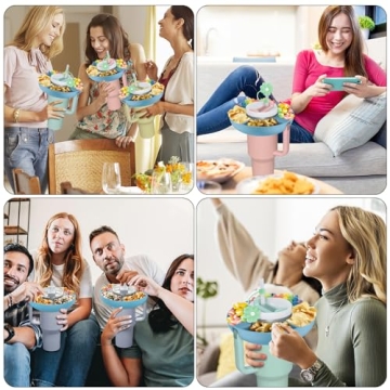 insefocc Stanley Cup 40 oz Snack Bowl with Handle