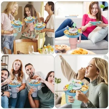 insefocc Stanley Cup 40 oz Snack Bowl with Handle