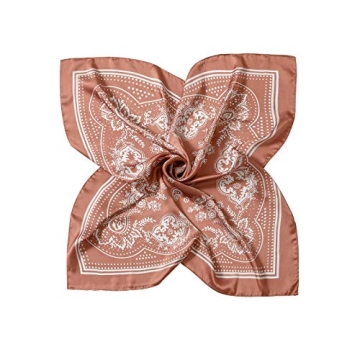 Yeaplike Satin Square Scarves for Women - Versatile Fashion