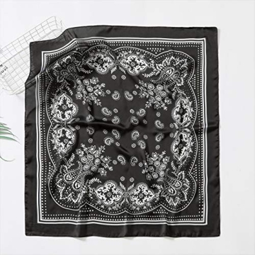 Yeaplike Satin Square Scarves for Women - Versatile Fashion