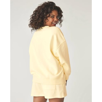 Florence by mills Cozy Crush Oversized Pullover Sweatshirt