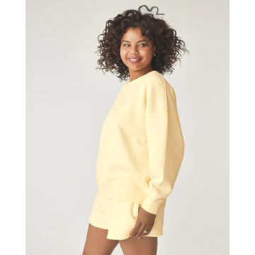 Florence by mills Cozy Crush Oversized Pullover Sweatshirt