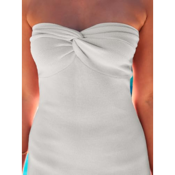 LILLUSORY 2025 Spring Summer Elegant Midi Dress Fashion