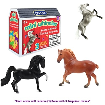 Breyer Mini Whinnies Barn Surprise | 3 Collectible Horses