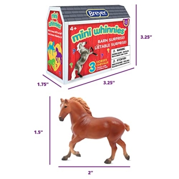Breyer Mini Whinnies Barn Surprise | 3 Collectible Horses