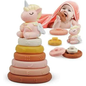 Montessori Stacking Toys for 6-18 Months Baby