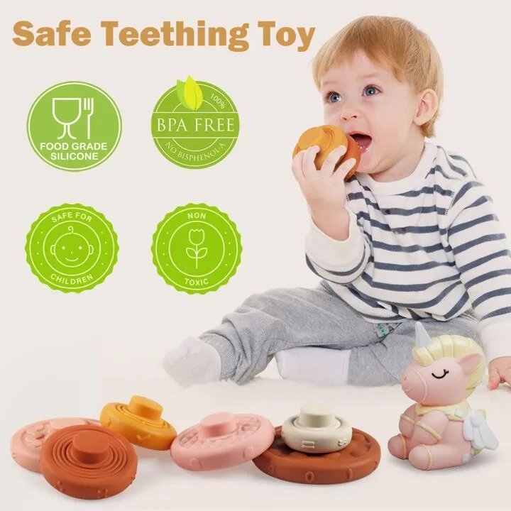 Montessori Stacking Toys for 6-18 Months Baby
