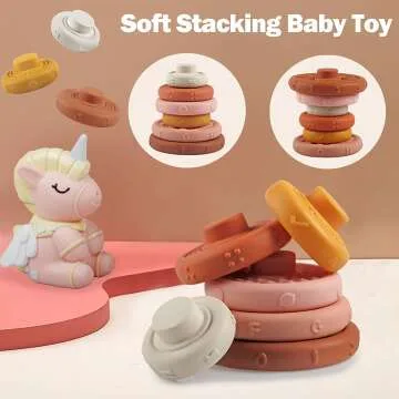 Montessori Stacking Toys for 6-18 Months Baby
