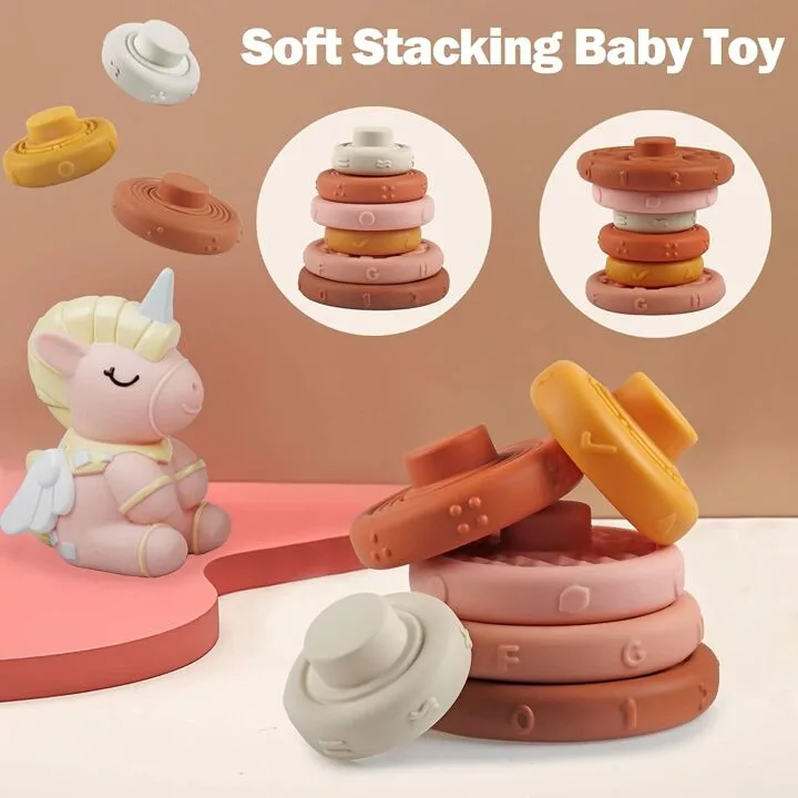 Montessori Stacking Toys for 6-18 Months Baby