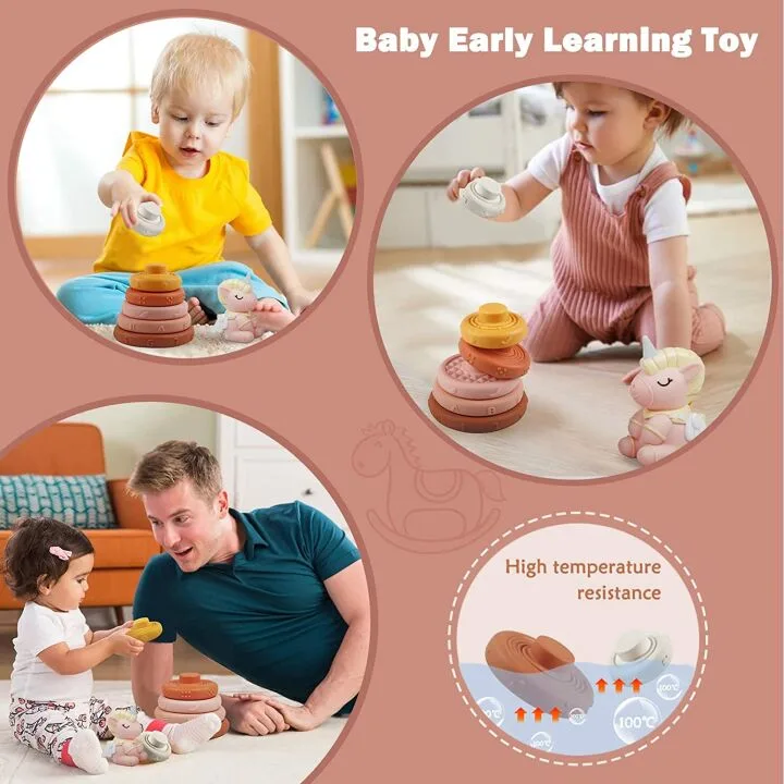Montessori Stacking Toys for 6-18 Months Baby