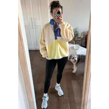 Warm & Stylish AMEBELLE Women’s Fleece Pullover Jacket