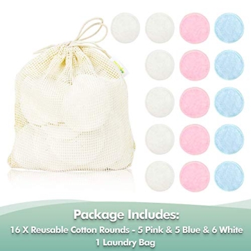 Wegreeco Reusable Makeup Remover Pads Eco-Friendly Soft