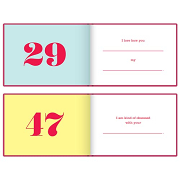 What I Love About You Fill-in-the-Blank Journal