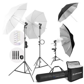 LimoStudio 1200W Output Continuous Lighting Kit for Creatives