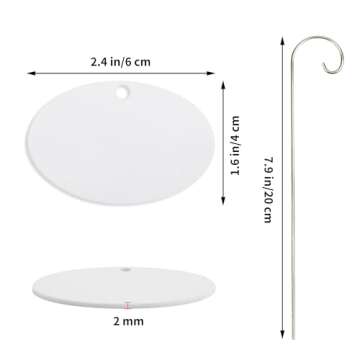 Temlum Plant Labels with Marker Pen, 25 Pcs Plant Garden Markers Garden Label Stakes Plant Sign Tags...