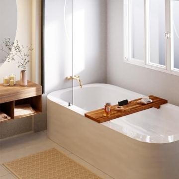 Tinamo Acacia Bathtub Caddy Tray | Luxury & Functionality
