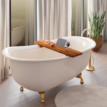 Tinamo Acacia Bathtub Caddy Tray | Luxury & Functionality