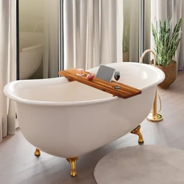 Tinamo Acacia Bathtub Caddy Tray | Luxury & Functionality