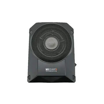 MB Quart RW-108A 600W 8" Slim Powered Subwoofer with Built-in Amp