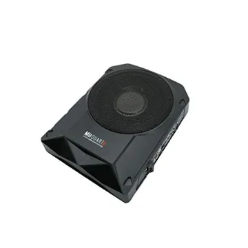 MB Quart RW-108A 600W 8" Slim Powered Subwoofer with Built-in Amp