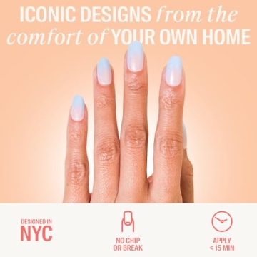 Durable Chillhouse Press On Nails Kit with Sugar Rush Design