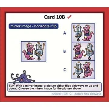 TestingMom.com Gifted Learning Flash Cards – Visual Spatial Concepts for Pre-K – Kindergarten – Educational Practice for The NNAT Test, CogAT Test, OLSAT, WPPSI, and More!