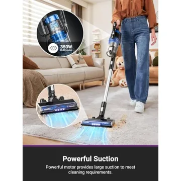Eureka Cordless Vacuum Cleaner with Clean Station Features
