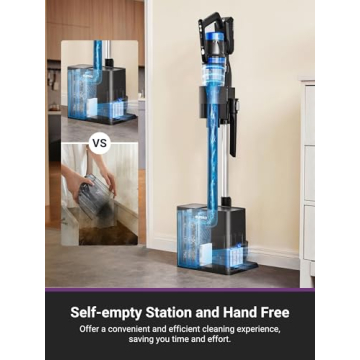 Eureka Cordless Vacuum Cleaner with Clean Station Features