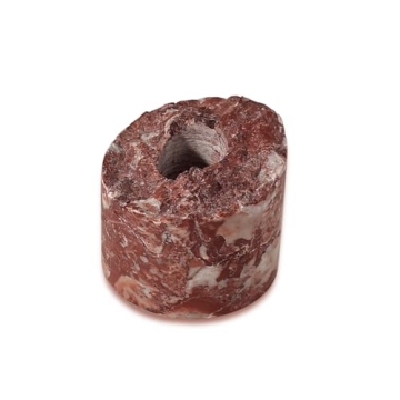 Handcrafted Travertine Marble Candle Holder for Elegant Decor