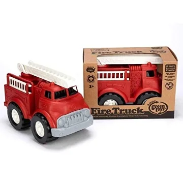 Green Toys Fire Truck - Eco-Friendly Imaginative Play Toy for Kids
