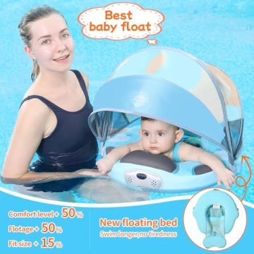 Mambobaby Float: Non-Inflatable Baby Pool Float