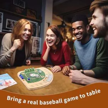 HOROW Baseball Dice Board Game for Family Fun