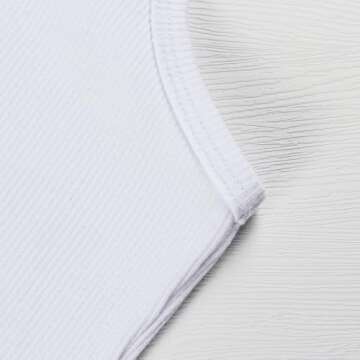 Artfish Women's Stylish Ribbed Sleeveless Crop Top