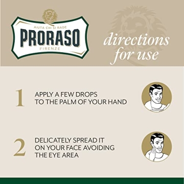 Proraso After Shave Lotion for Men with Menthol - 3.4 Fl Oz