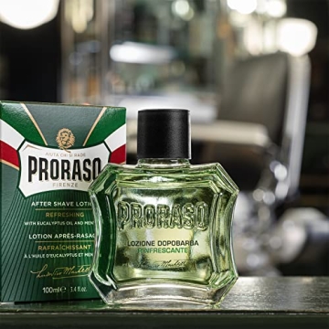Proraso After Shave Lotion for Men with Menthol - 3.4 Fl Oz