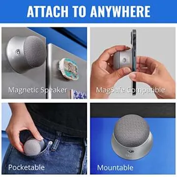 Liddle Speaker Magnetic Bluetooth Speaker for All Devices
