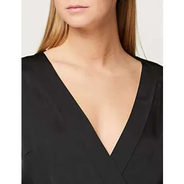 Elegant Truth & Fable Women's Floral Jumpsuit Black