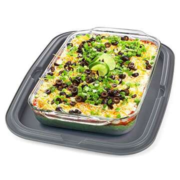 Progressive BCC-7 Prepworks Collapsible Entertaining Carrier w/Deviled Egg Tray