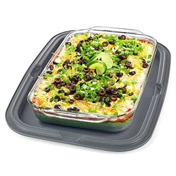 Progressive BCC-7 Prepworks Collapsible Entertaining Carrier w/Deviled Egg Tray