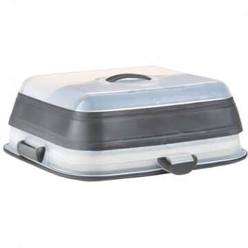 Progressive BCC-7 Prepworks Collapsible Entertaining Carrier w/Deviled Egg Tray