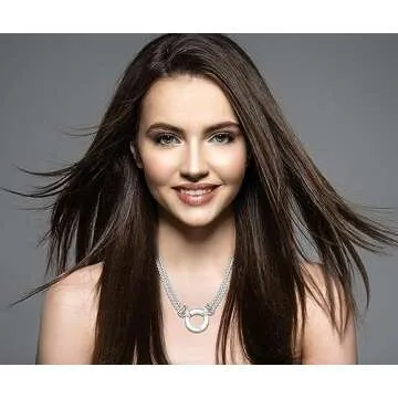 UNY designer Inspired Short Necklace 45cm + 5 cm 3mm Box chain Classic Elegant Vintage Antique Jewelry