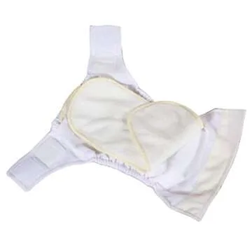 KaWaii Baby One Size Cloth Diaper Inserts 5 Layers Premium Booster Pads, No Microfiber or Fleece Inside, Compatible with One Size Cloth Diaper 8-36 lbs- Pack of 10 Inserts