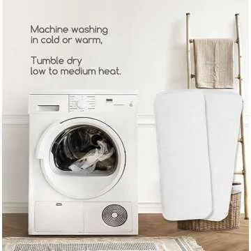 KaWaii Baby One Size Cloth Diaper Inserts 5 Layers Premium Booster Pads, No Microfiber or Fleece Inside, Compatible with One Size Cloth Diaper 8-36 lbs- Pack of 10 Inserts