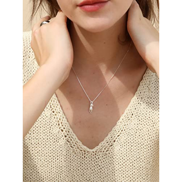 S.Leaf Sterling Silver Cat Necklace for Cat Lovers