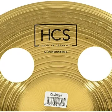 Meinl HCS Trash Stack Cymbals Brass Made in Germany