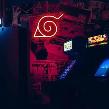 Abooly Anime Ninja Neon Sign for Bright Wall Decor