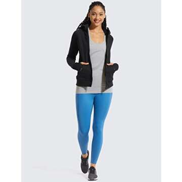 CRZ YOGA Women's Active Seamless Workout Tank Tops Racerback Athletic Running Yoga Gym Shirts Long Length Heather Grey Medium